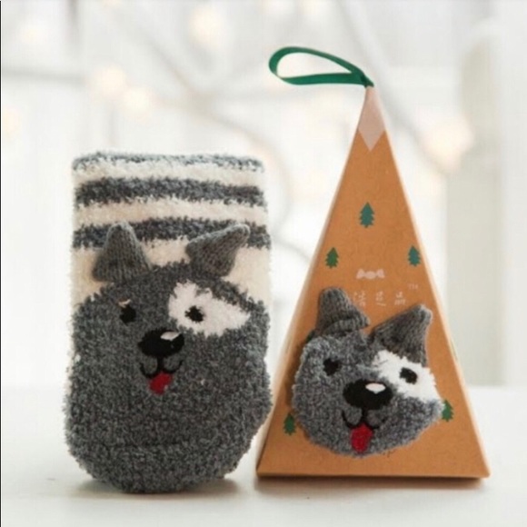 Other - *Last ☝️* Kids Animal Ornament Socks - Puppy